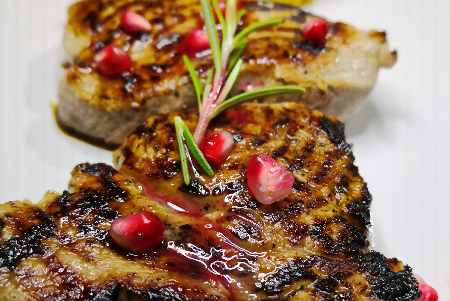 Ricetta Filetto di vitello al melograno - Manjoo