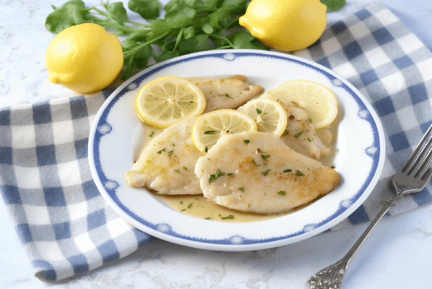 Petto di pollo al limone 