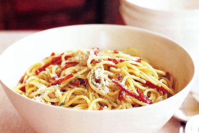 Spaghetti al salame gentile