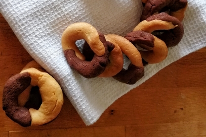 Biscotti abbracci vegani